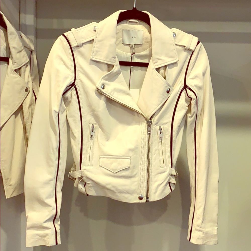 IRO Asheville Leather Moto  Jacket